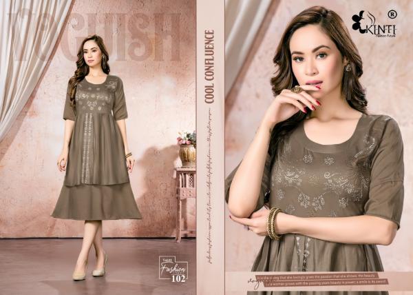 Kinti Fashion Street Vol 1 New Fancy Look Designer Kurti Collection